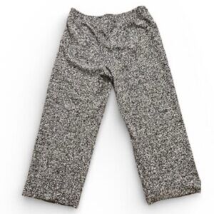 Black and White Knit Pants